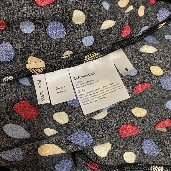 Reformation Jaylee S Fiesta Wrap Dress NWT $248 - Picture 7 of 8